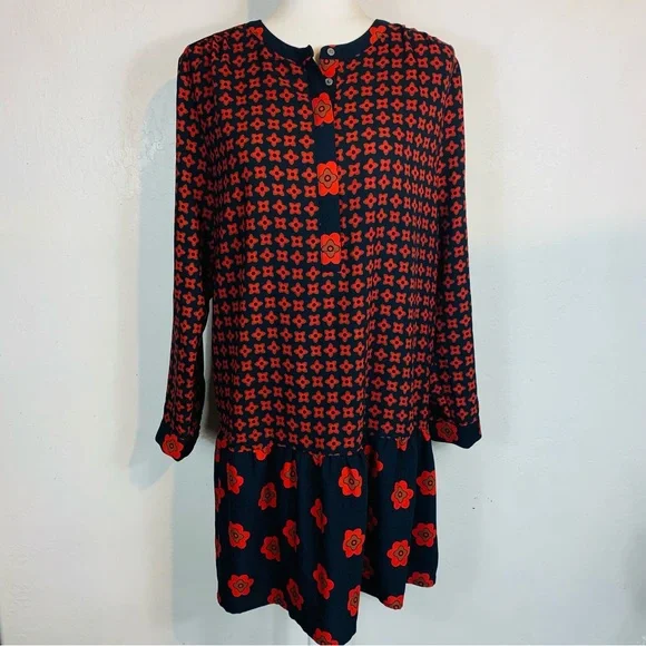 loft outlet red dress NWT Loft Outlet Red Lace Dress size 8